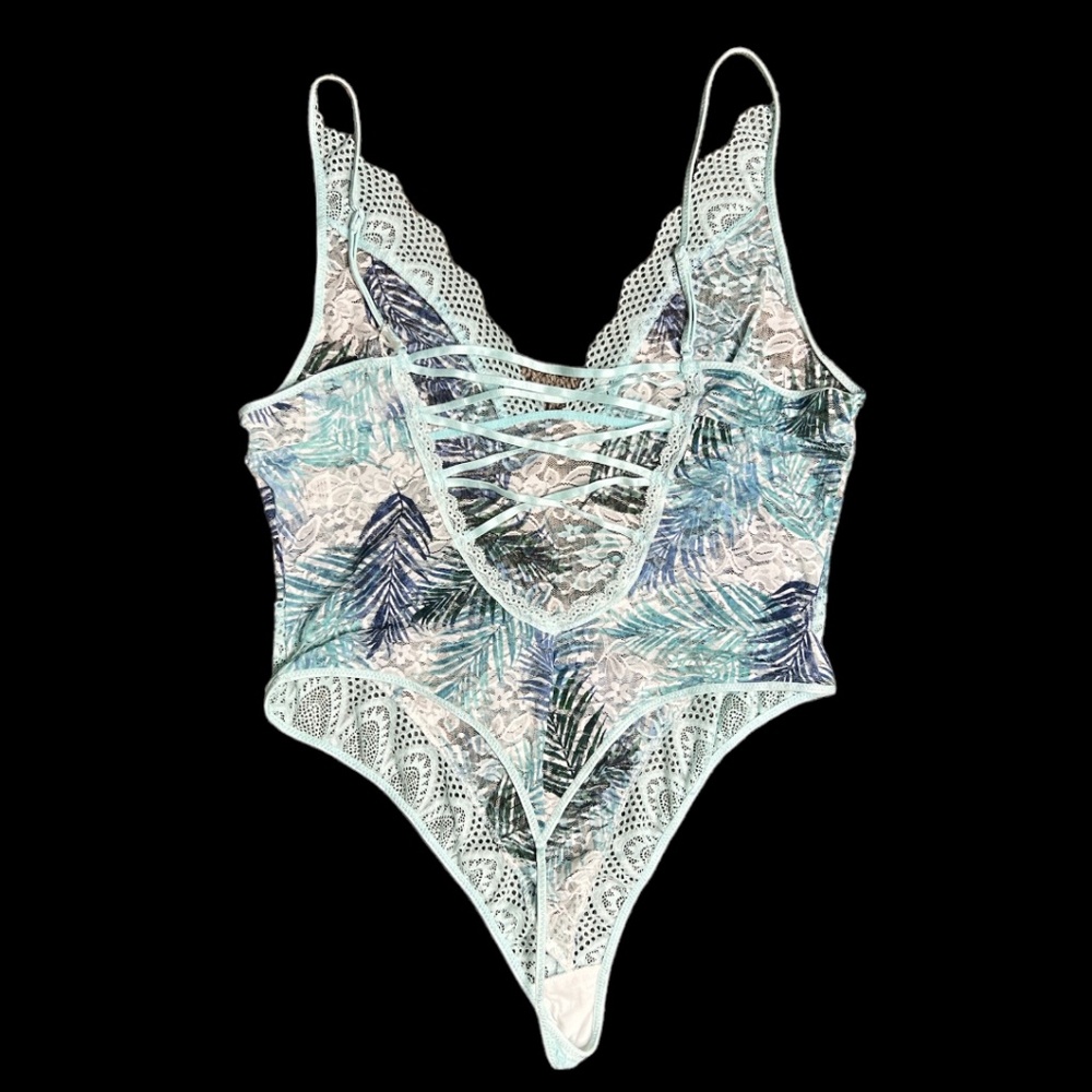 In Bloom by Jonquil Lingerie Blue Lace. NWOT Sexy - Picture 3 of 8